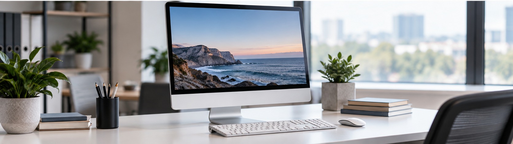 Business all-in-one computer workstation