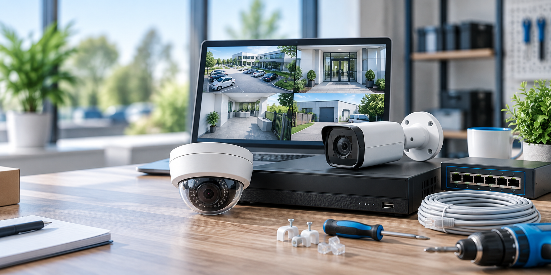 CCTV installation equipment and camera system
